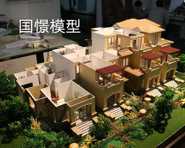 阆中市建筑模型